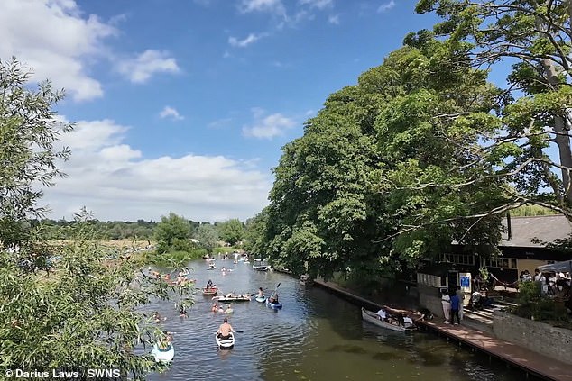 Councillor Laws also believes the nearby sewage water treatment plant, plastic pollution and animal waste have contributed to the water becoming contaminated