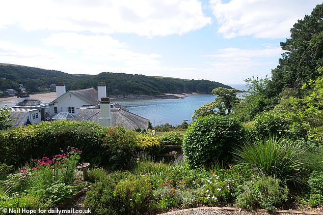 Views from the building located in one of Britain's 'most expensive post codes'