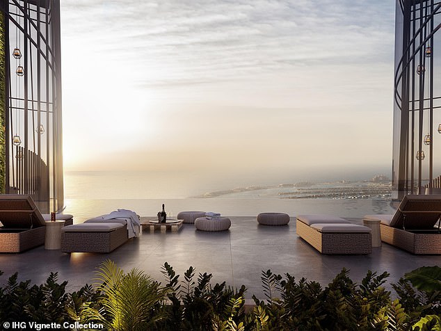 The Ciel Tower is located in Dubai Marina, offering guests easy access to the area's restaurants and beaches