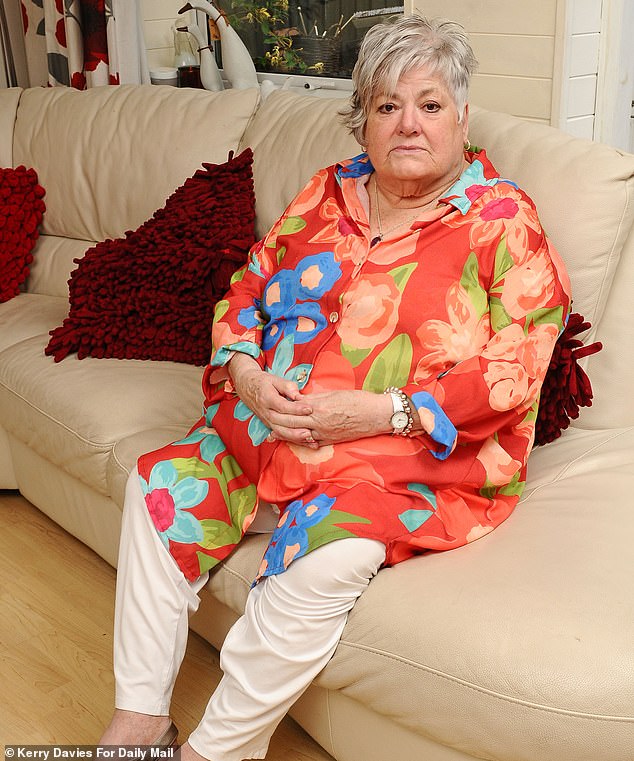 Another victim: Ava Waller, 76, was herself duped out of £67,000 by a romance fraudster
