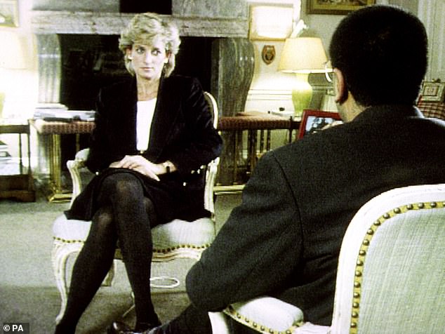 The Princess denied that she had been infatuated with Oliver Hoare during her famous Panorama interview with Martin Bashir for the BBC in 1995, saying she did call her former lover but 'not in an obsessive manner, no'