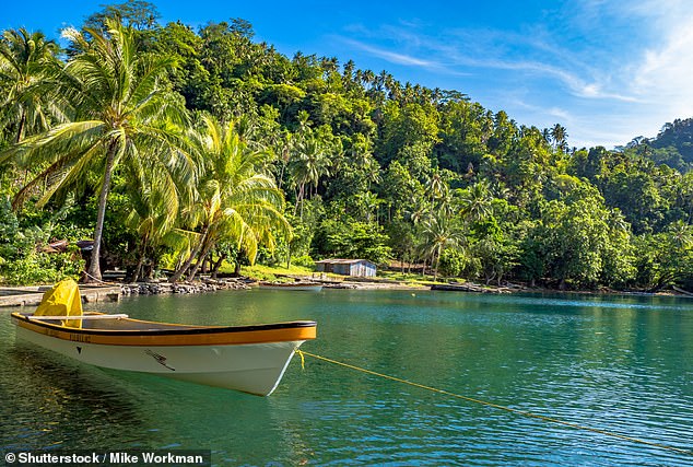 The aircraft had just touched down in Sydney from the tiny Pacific island Vanuatu after a three-hour flight