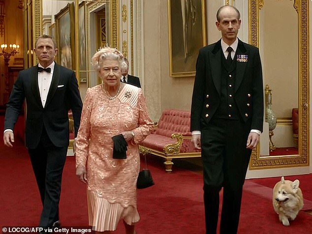 The Queen was rescued from her predicament with Fagan by the arrival of her devoted footman Paul Whybrew. He was made famous by his performance alongside the Queen and Daniel Craig in the sketch filmed for the 2012 London Olympics opening ceremony
