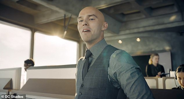 Nicholas Hoult (seen) is playing Lex Luthor in Gunn's Superman but he originally auditioned for the main role of Superman