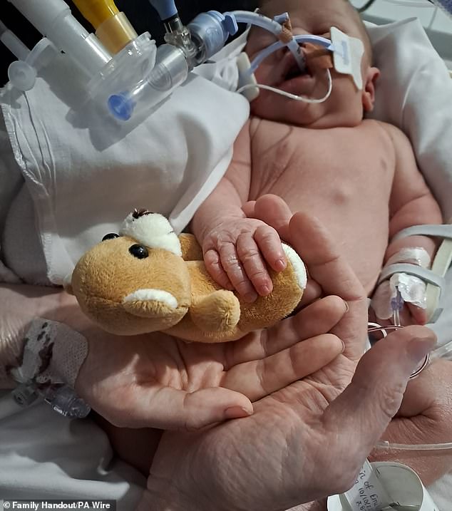 The official cause of death, as recorded by Dr Andrew Bamber following an investigation, was given aa a lack of oxygen at birth, known medically as perinatal asphyxia