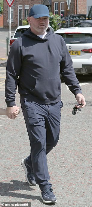 The retired Manchester United and England ace committed the parking equivalent of a sending off offence while out in suburban Cheshire