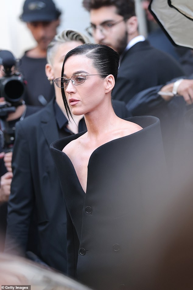 Newly-single Katy Perry made an appearance at the show