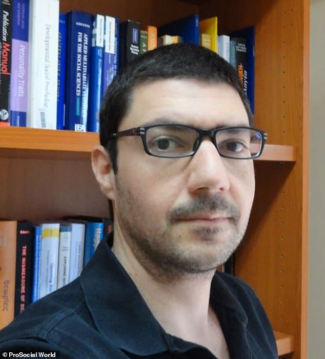 The study was led by Professor Menelaos Apostolou of the University of Nicosia (pictured) and found that personality made little difference in how people chose to end relationships
