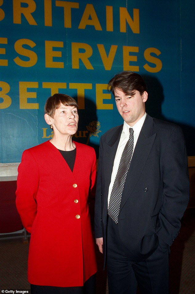 Between 1992 and 1997 I worked for Labour in opposition, writes Dan Hodges, pictured with mum Glenda Jackson. And all oppositions pursue broadly the same key strategy