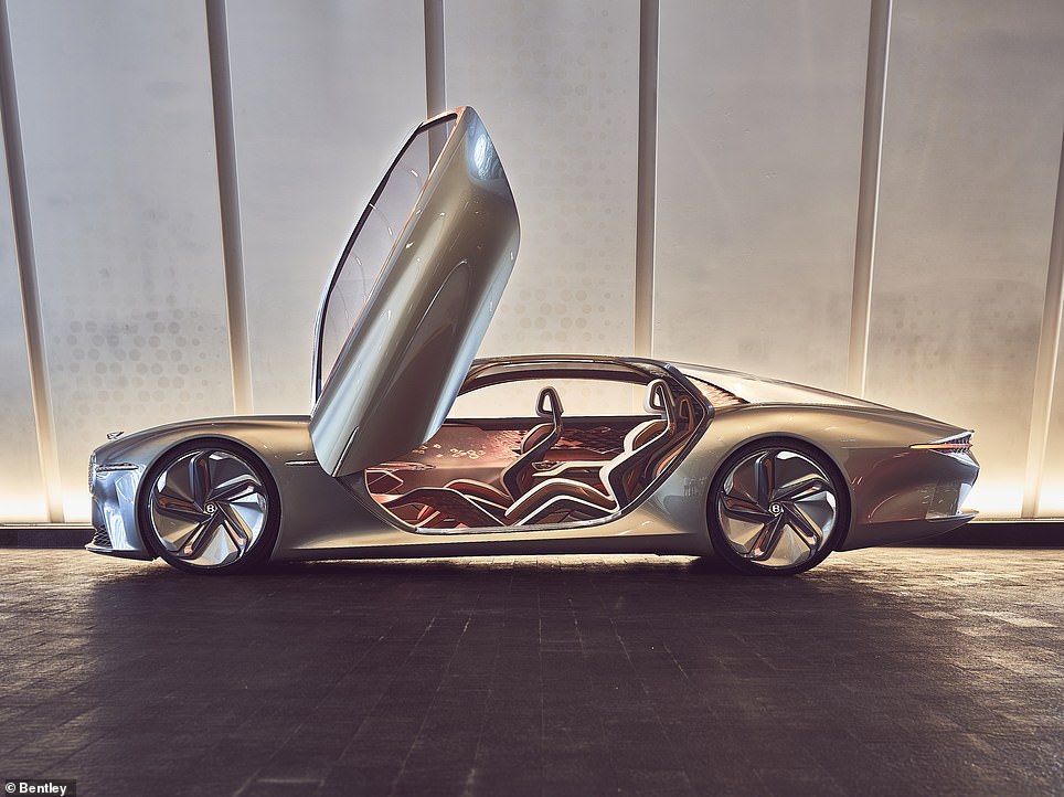 The Bentley EXP 100 GT concept unveiled in 2020 was lauded as the preview for Bentley's first EV model in 2025 as it embarked on becoming an exclusive electric brand in 2030