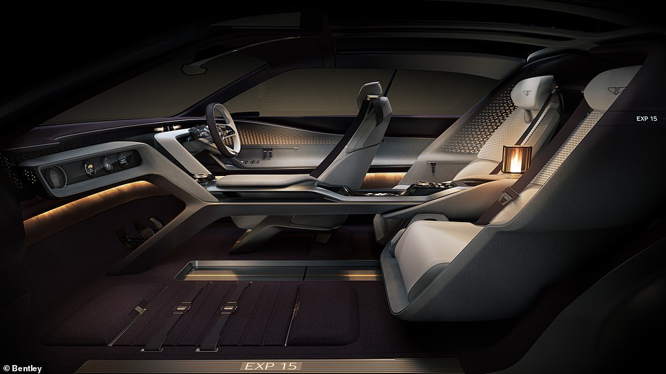 The nearside passenger seat can be electronically adjusted, giving the occupant the option of having masses of legroom or they can slide the chair forwards into 'co-pilot' mode, like a traditional front-seat passenger