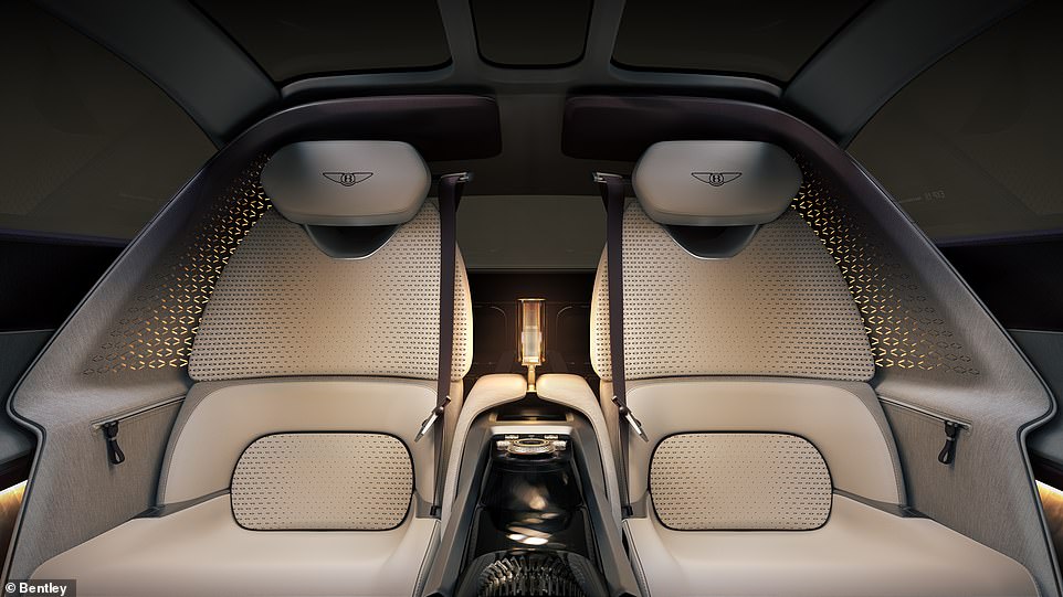 If the nearside (right) seat is moved to its forward most position, it can be reclined flat business-class style to provide a space to sleep when being chauffeured to a destination