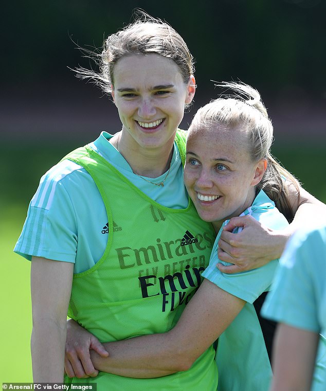Mead previously insisted that they do not talk football with one another - especially ahead of a major clash