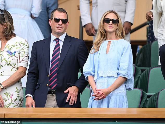 Princess Anne 's son Peter, 47, who is King Charles's nephew, arrived at the All England Club with NHS nurse Harriet Sperling, who he's been stepping out with for over a year, after breaking up with his previous partner of three years, Lindsay Wallace