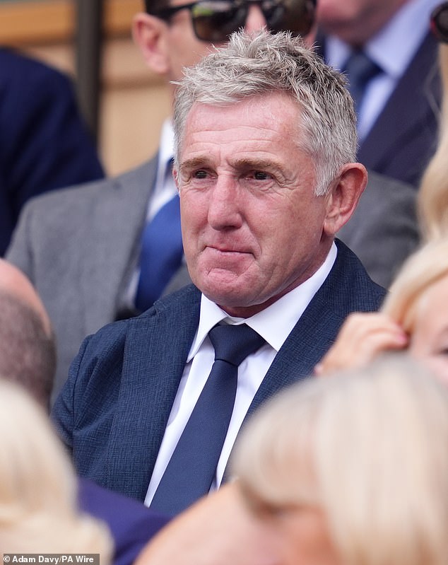 Jonathan 'Jiffy' Davies pictured in the Royal Box; the former Welsh Rugby Union International has helped raise more than £50 million for a cancer charity in Cardiff, for which he has an OBE