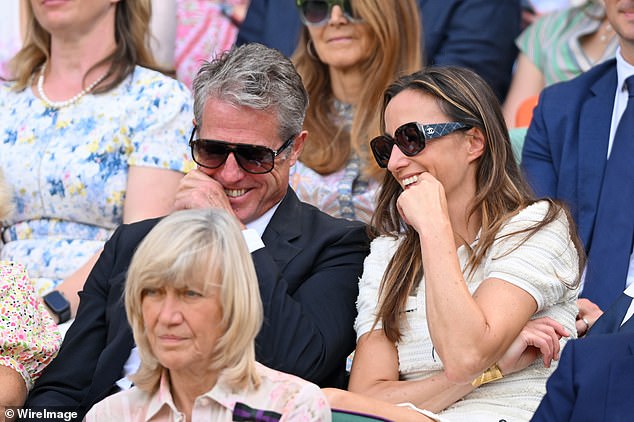 At one point, the pair couldn't contain their laughter