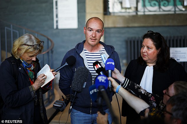 Victim Louis-Marie, 35, said 'his words are always the same, in the same tone, I don't see any sincerity in them'