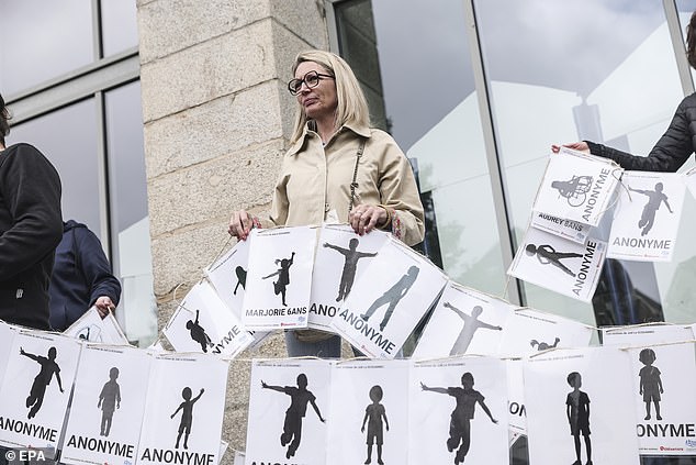 Amelie Leveque, now 42, was one of the hundred of victims after she was operated on by Le Scouarnec in 1991 - the abuse she suffered was detailed in one of his diaries