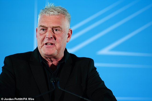 Sir Jake follows Lee Anderson (pictured), the MP for Ashfield, and Marco Longhi and Dame Andrea Jenkyns in joining Mr Farage's insurgents