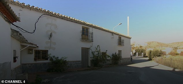 Taking in all that they wanted, Ben took the couple to a 1940s village property in Rambla de Oria (pictured)