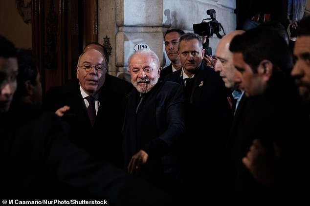 Trump fired off a furious letter to Brazilian President Luiz Inácio Lula da Silva (pictured) on Wednesday laying out the details of his new tariff