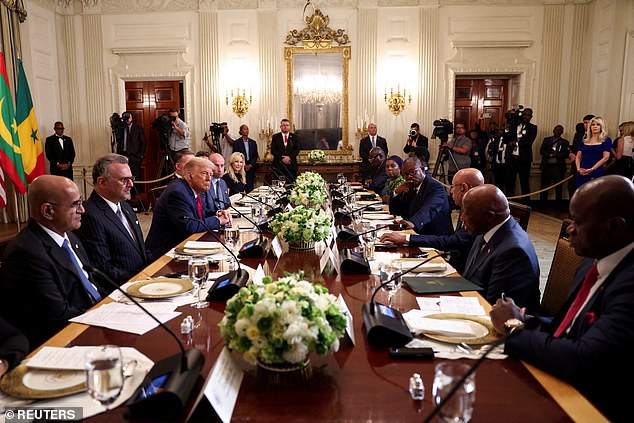 He promised the West African leaders he would pivot from aid to trade during the meeting Wednesday as the region reels from the impact of sweeping US aid cuts