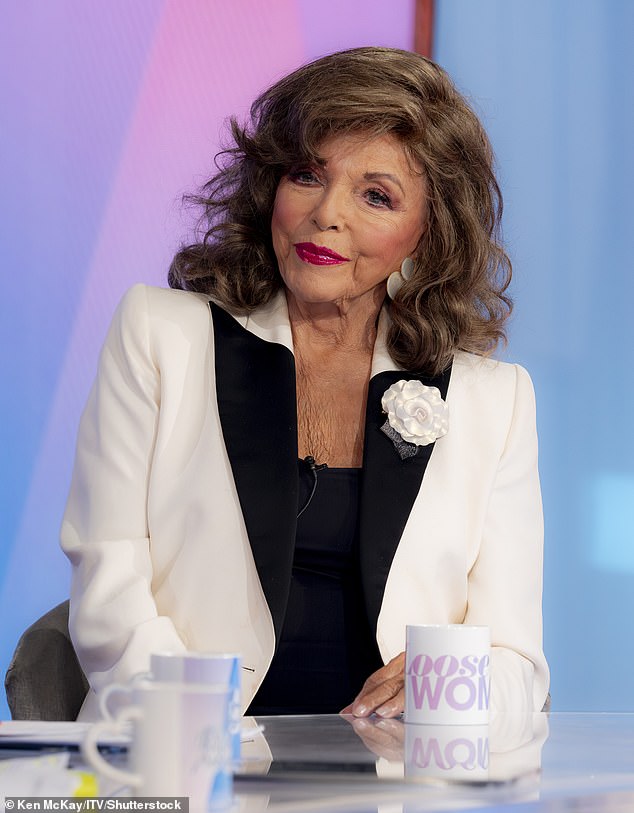 Dame Joan Collins appeared on Loose Women in September 2024 where she spoke about her illustrious Hollywood career