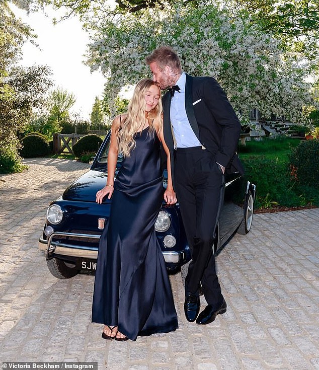 One source said: 'Brooklyn and Harper used to be inseparable. He adored her, he hopefully still does, but the problem is that Brooklyn has a track record for ignoring family birthdays now'