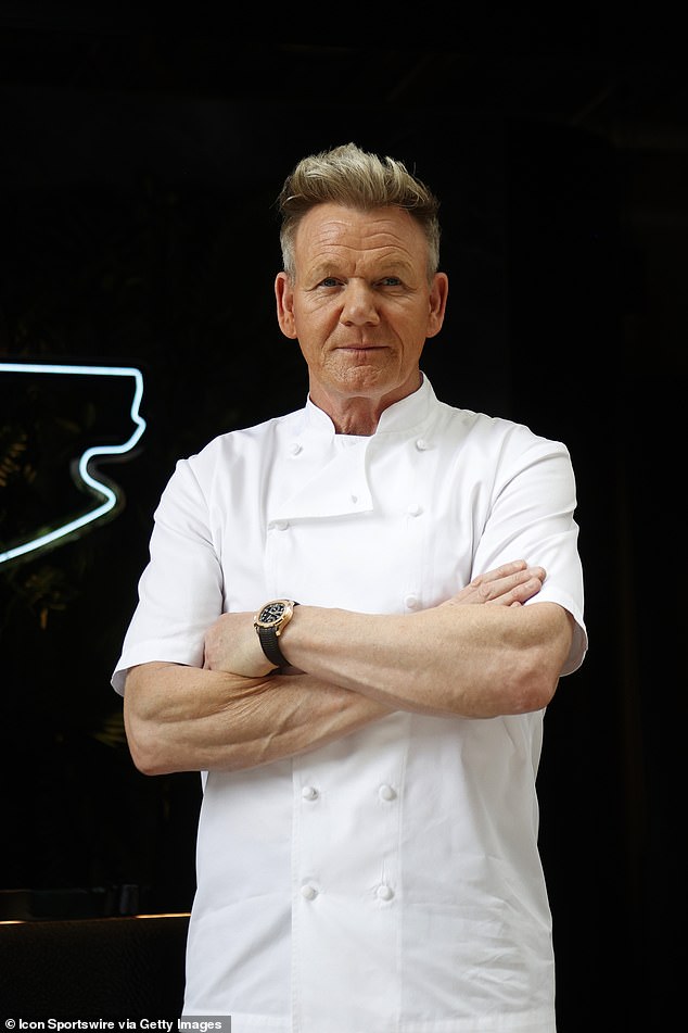 Spiderman actor Tom, 29, headed to the chef's private kitchen for a one-on-one cooking lesson (Gordon pictured in May)