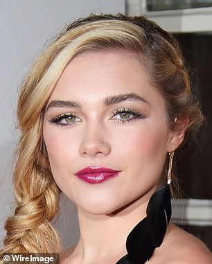 Florence Pugh is pictured above in October 2014