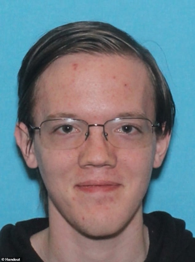 A motive for the shooting has never been established, with only limited information being released about Crooks (pictured)