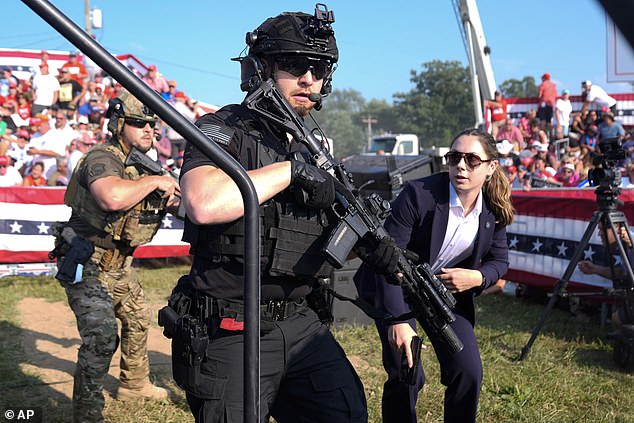 Snipers quickly took out the shooter, who was identified as 20-year-old Thomas Matthew Crooks