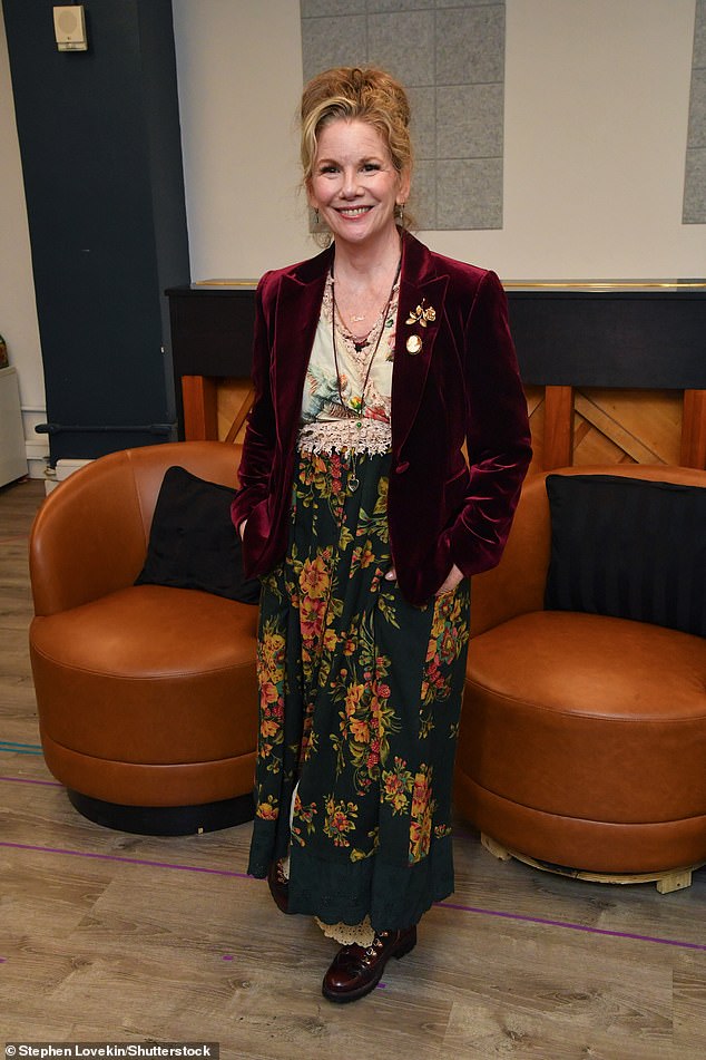 The actress, who was adopted after birth, discussed the journey of finding her biological parents on an episode of Patrick Labyorteaux's podcast. As an adult, she found her birth father and called him to share the news, only to find he already knew; Seen in January