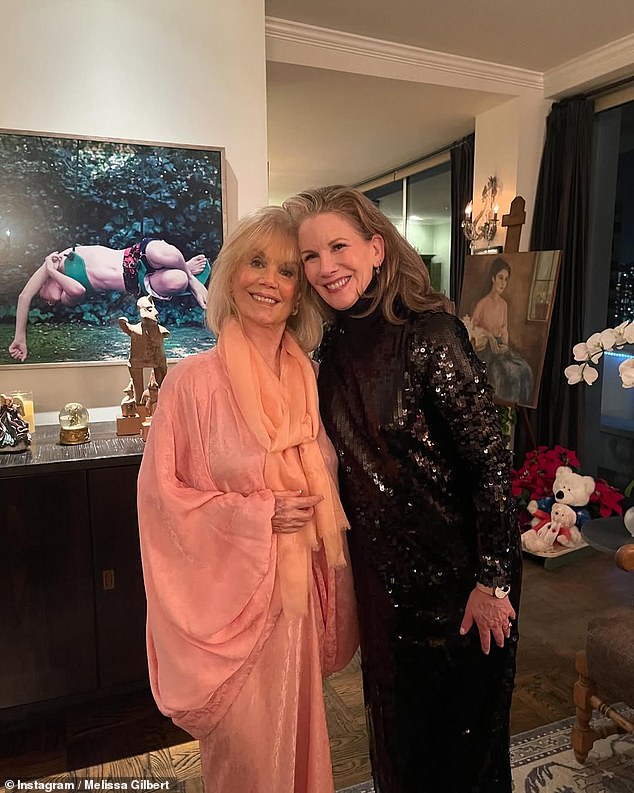 Last year she paid tribute to her both her adoptive mom and biological mom in a touching Mother's Day post; Seen with adoptive mom Barbara