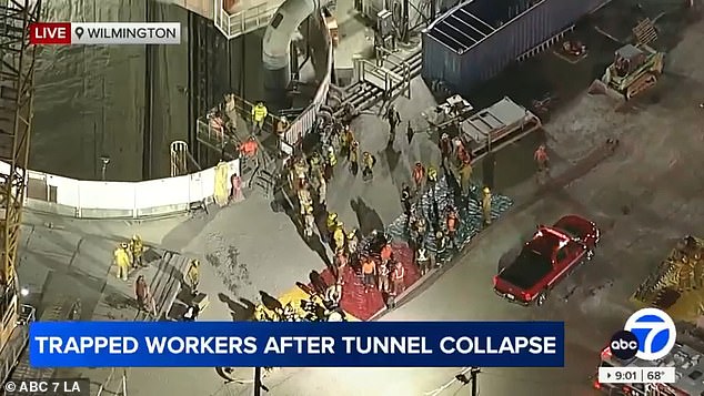 The Los Angeles Fire Department has since deployed all of its Urban Search and Rescue Teams