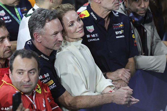 Horner - alongside his Spice Girl wife Geri Halliwell - had survived a media firestorm last year