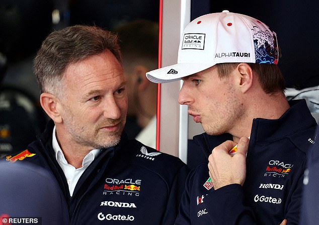 Max Verstappen was among those to share a statement after Horner was relieved of his technical and operational duties at Red Bull
