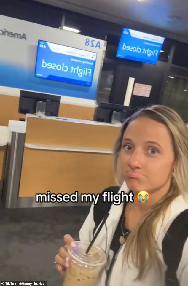 Another TikTok user, Jenny, who goes by @jenny_kurtzz, took to the platform in February to share the worst-case outcome of her attempt at the challenge