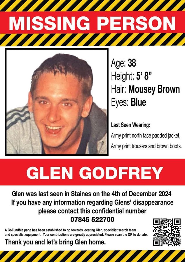 His grieving cousin Amy has now hit out at Surrey Police as several questions surrounding Glen's death remain unanswered