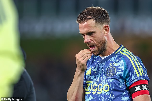 The midfielder ends his spell with Ajax trophyless after their dramatic late season collapse