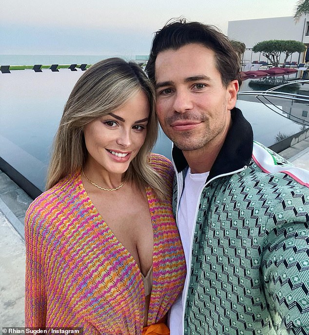 However, she has revealed that her decision to alleviate her constant pain has caused her to be hit with a wave of backlash from some of her fans, who moaned she was 'making the worst mistake of my life' (seen with husband Oliver)