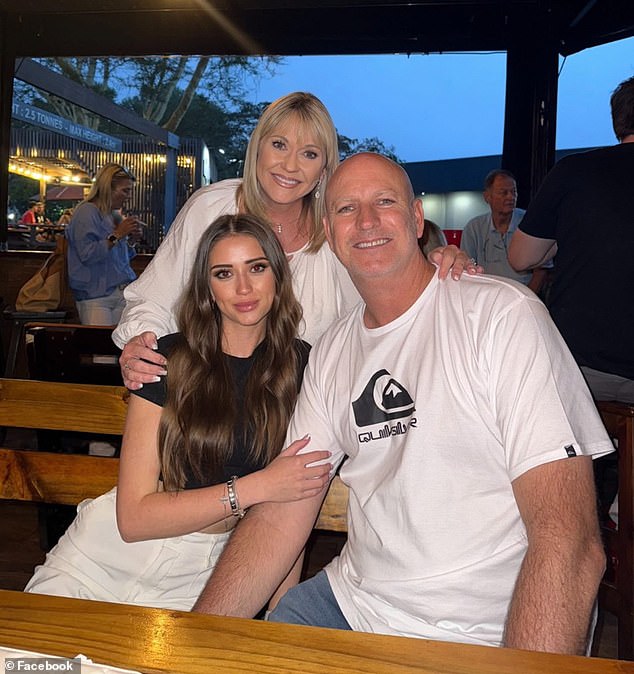 Paige's distraught parents Michelle and John Bell flew out to the Bahamas earlier this week
