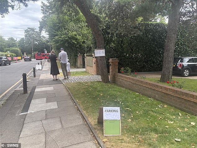 Daily parking charges range from £25 to a whopping £150, with some residents squeezing in as many as four cars at once