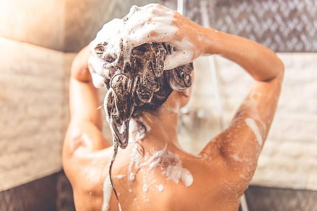 Claire Fullam says thick, curly hair needs to be washed less than finer hair due to oil production