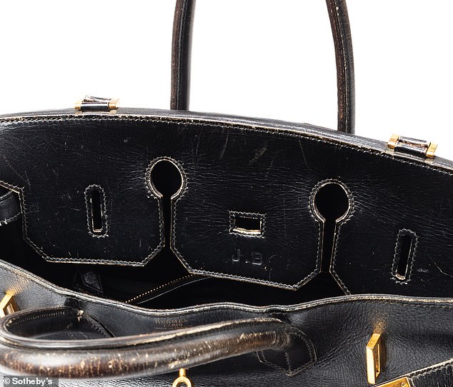 Distinguished by seven unique design elements, the veneered bag, the first in a long ancestry of highly sought after Birkin accessories, was only exhibited publicly for the first time last autumn at Sotheby's Paris Galleries