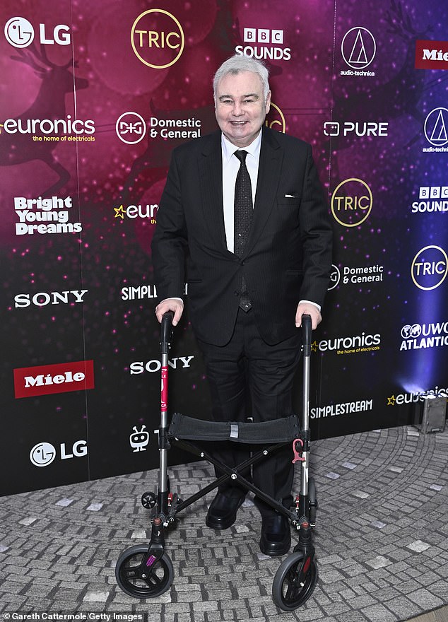 The TV star has been battling with a number of health problems over the recent years, including a double hip replacement surgery, slipped discs and ongoing spinal problems