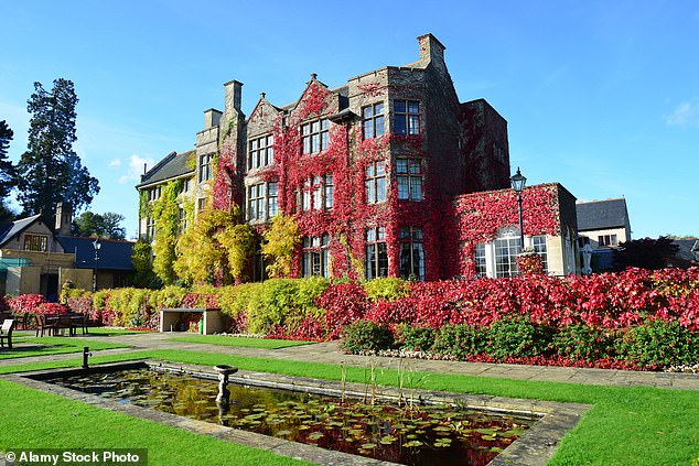 Five-star Pennyhill Park Hotel in Bagshot, Surrey where Ms Mickleburgh was found dead
