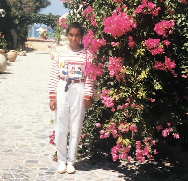 The horrific attack followed years of abuse, including a brutal rape, being tied up for days, and having her face forced into her own urine. Ms Aouilk told MailOnline how, from the age of six, she had been treated as a 'slave' in her own home and forced to serve her relatives. Pictured: Nina, aged 16