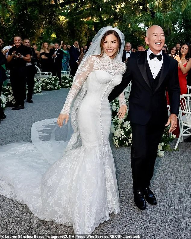 Staff at Conde Nast are convinced the world's fourth-richest man, Jeff Bezos, is preparing to buy parent company Conde Nast as a wedding gift for his bride Lauren Sanchez, a former journalist