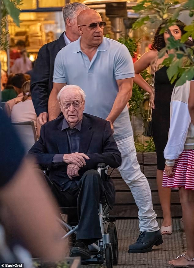 By his side was his longtime Hollywood friend, Fast And Furious actor Vin Diesel